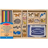 Los mejores  - Melissa &amp- Doug Stamp Set Conjunto de Sellos de Animales- color surtido (3798)